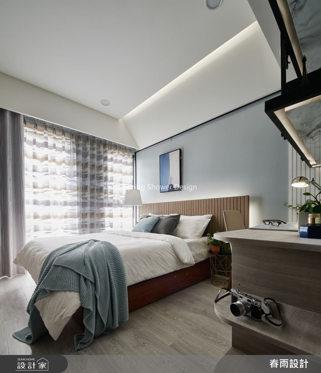 51坪預售屋＿現代風臥室案例圖片＿春雨設計＿春雨_95 皇翔紫鼎之16