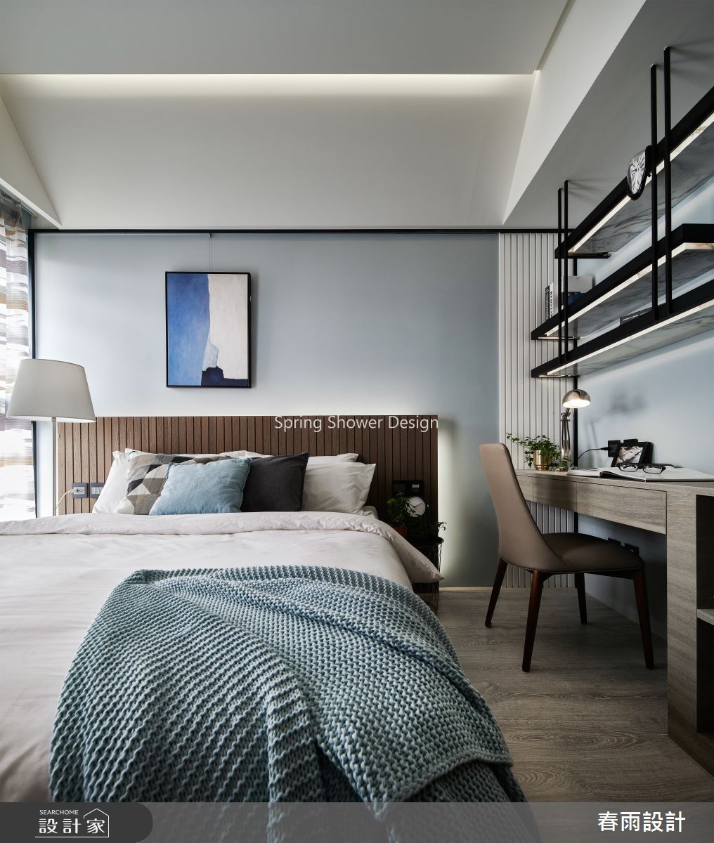 51坪預售屋＿現代風臥室案例圖片＿春雨設計＿春雨_95 皇翔紫鼎之17