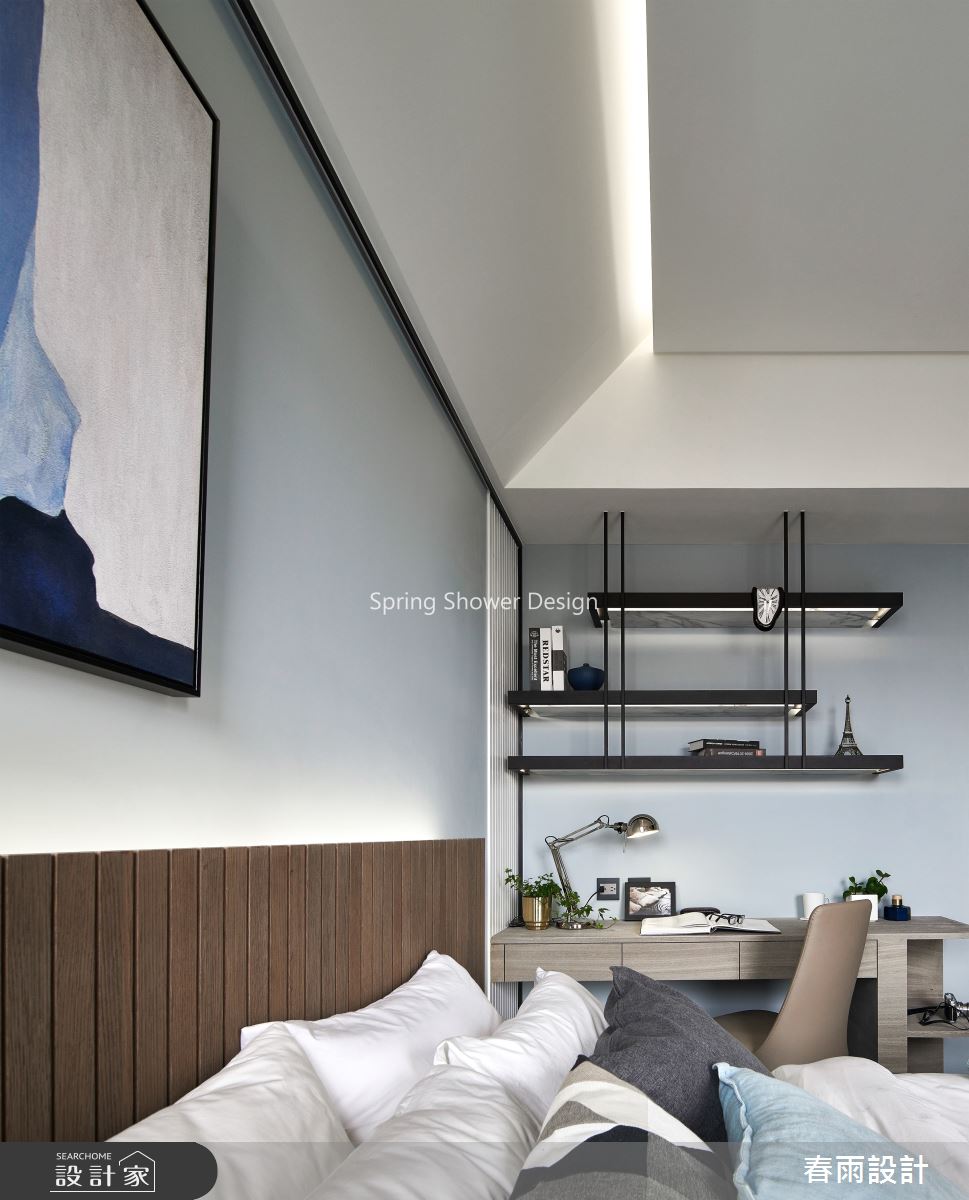 51坪預售屋＿現代風臥室案例圖片＿春雨設計＿春雨_95 皇翔紫鼎之18
