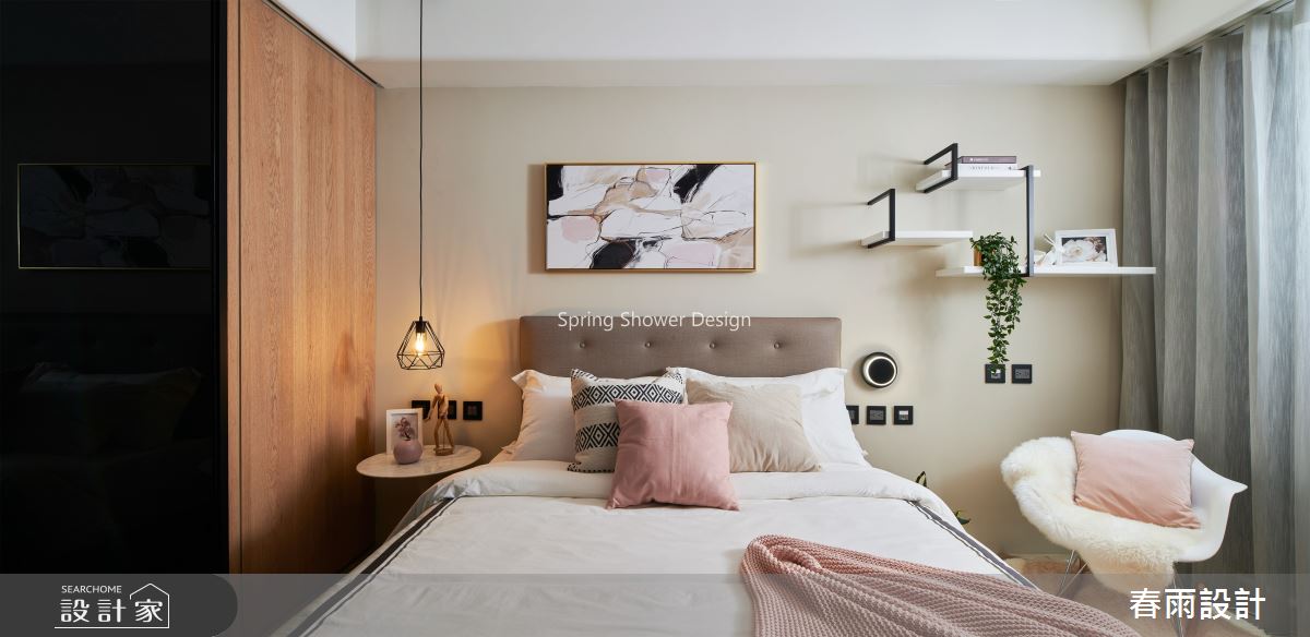 51坪預售屋＿現代風臥室案例圖片＿春雨設計＿春雨_95 皇翔紫鼎之25