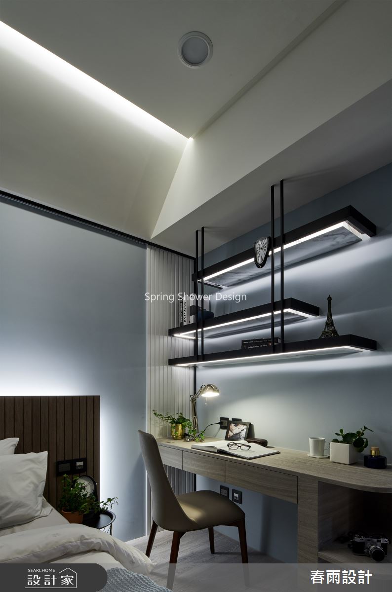 51坪預售屋＿現代風臥室案例圖片＿春雨設計＿春雨_95 皇翔紫鼎之19