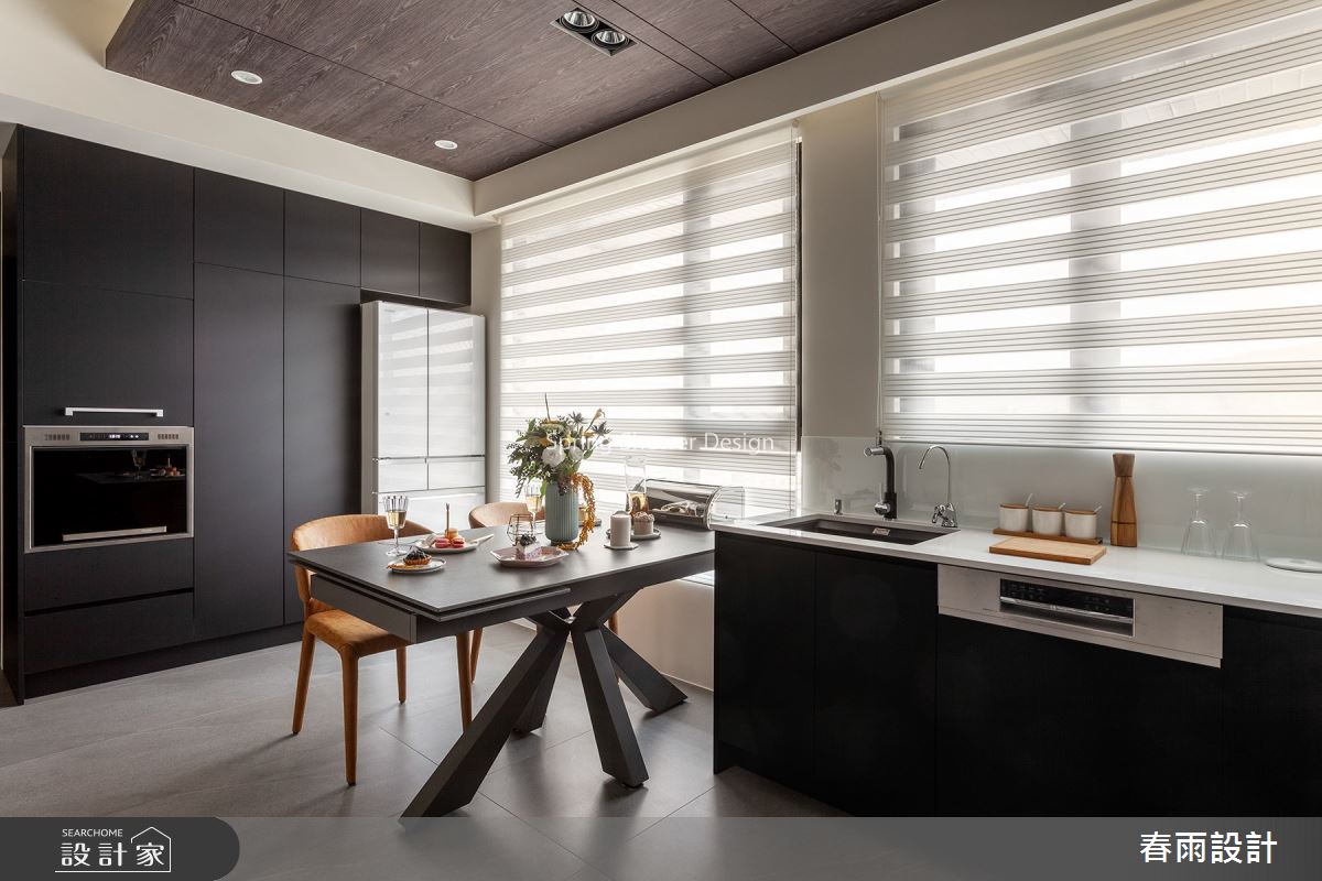 25坪預售屋＿現代風餐廳案例圖片＿春雨設計＿春雨_96 翔譽愛力之13