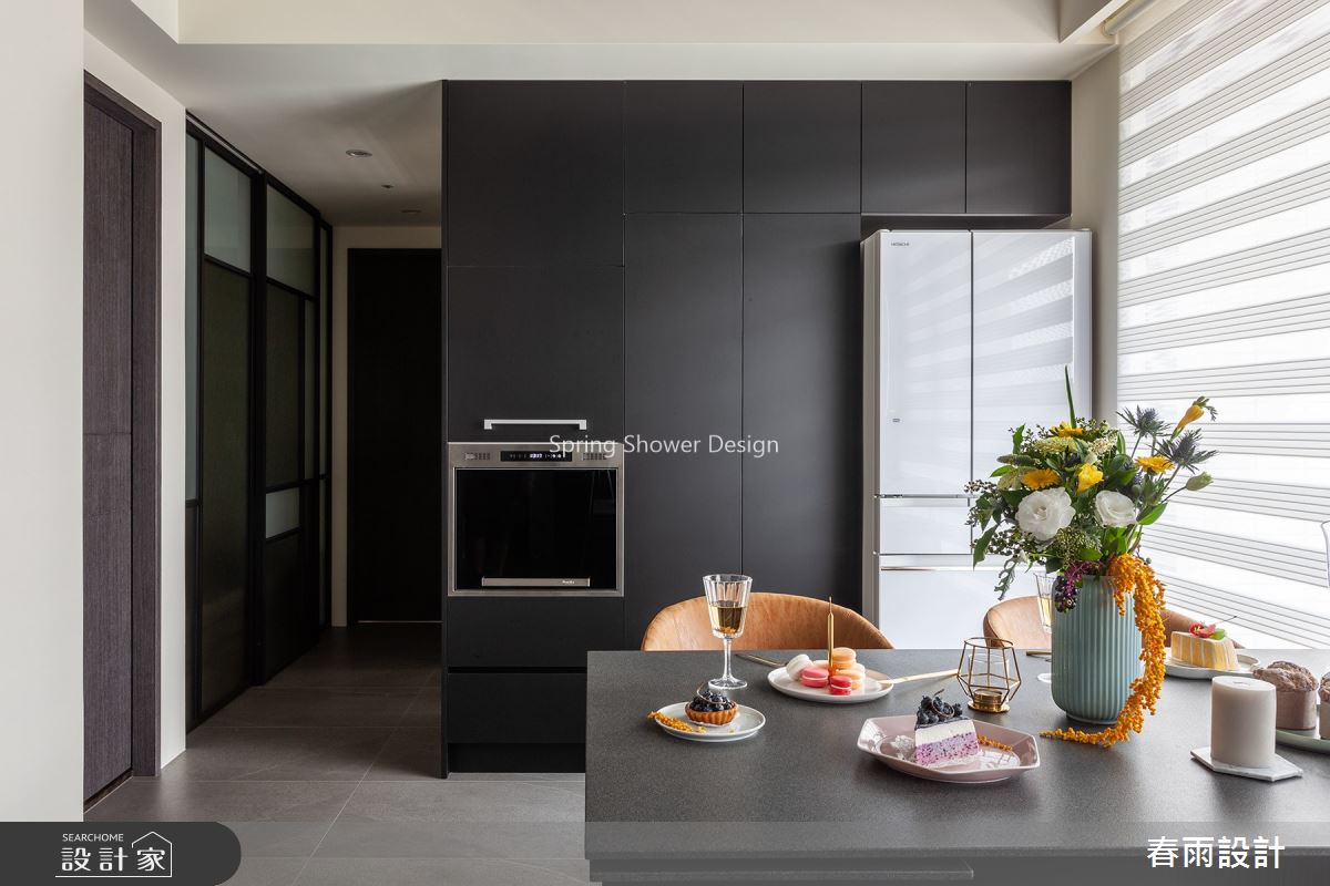 25坪預售屋＿現代風餐廳案例圖片＿春雨設計＿春雨_96 翔譽愛力之14