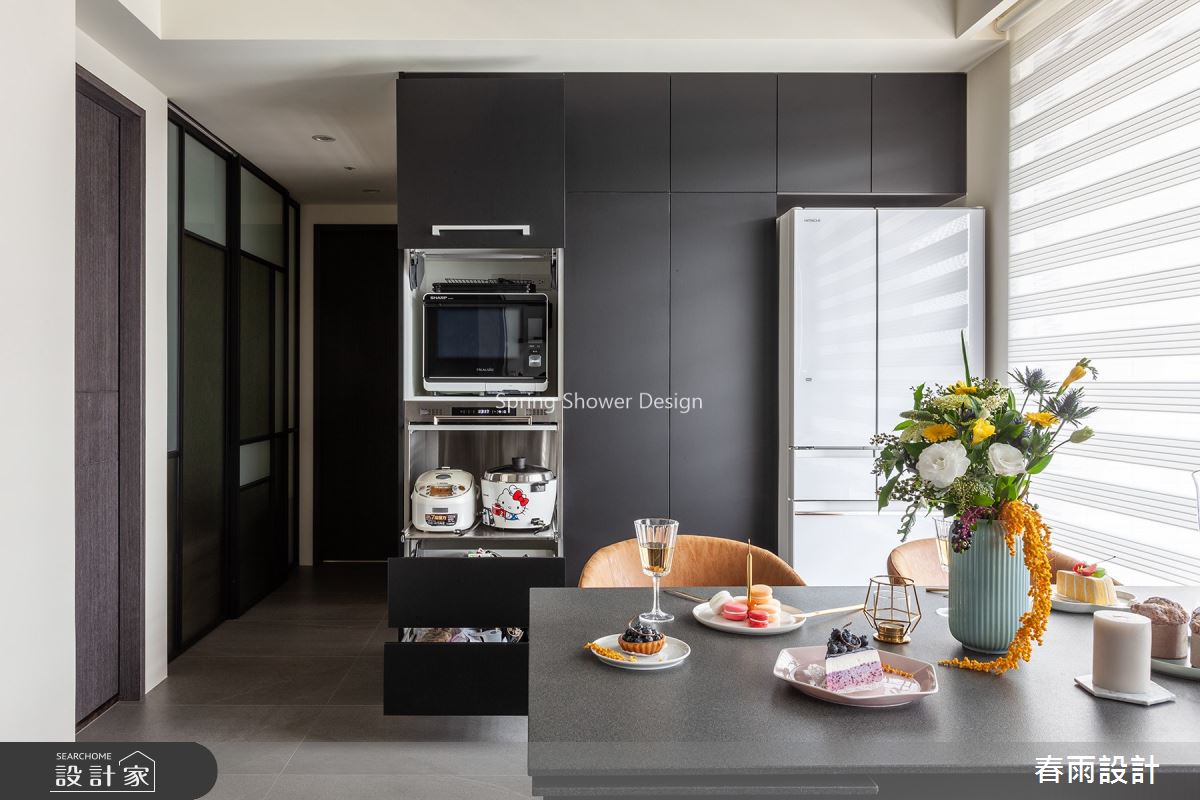 25坪預售屋＿現代風餐廳案例圖片＿春雨設計＿春雨_96 翔譽愛力之15
