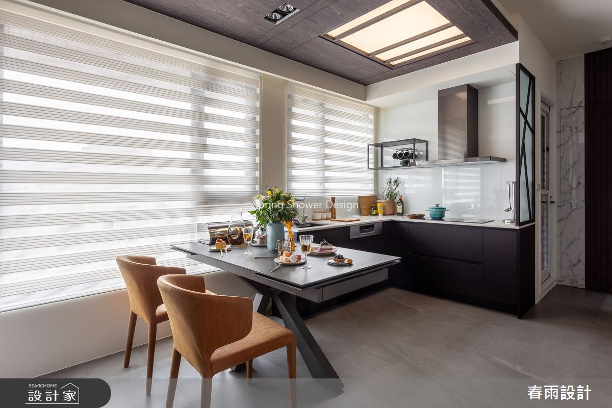 25坪預售屋＿現代風餐廳案例圖片＿春雨設計＿春雨_96 翔譽愛力之11