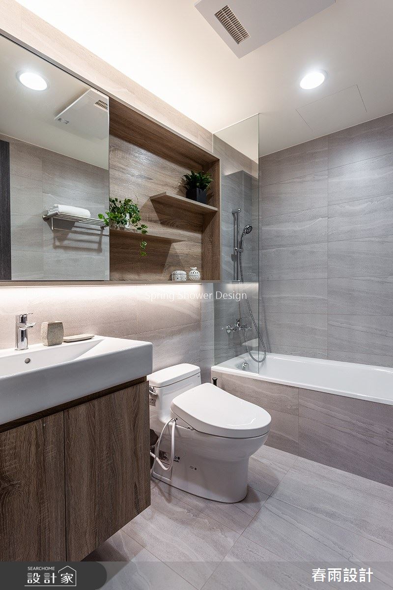 25坪預售屋＿現代風浴室案例圖片＿春雨設計＿春雨_96 翔譽愛力之28