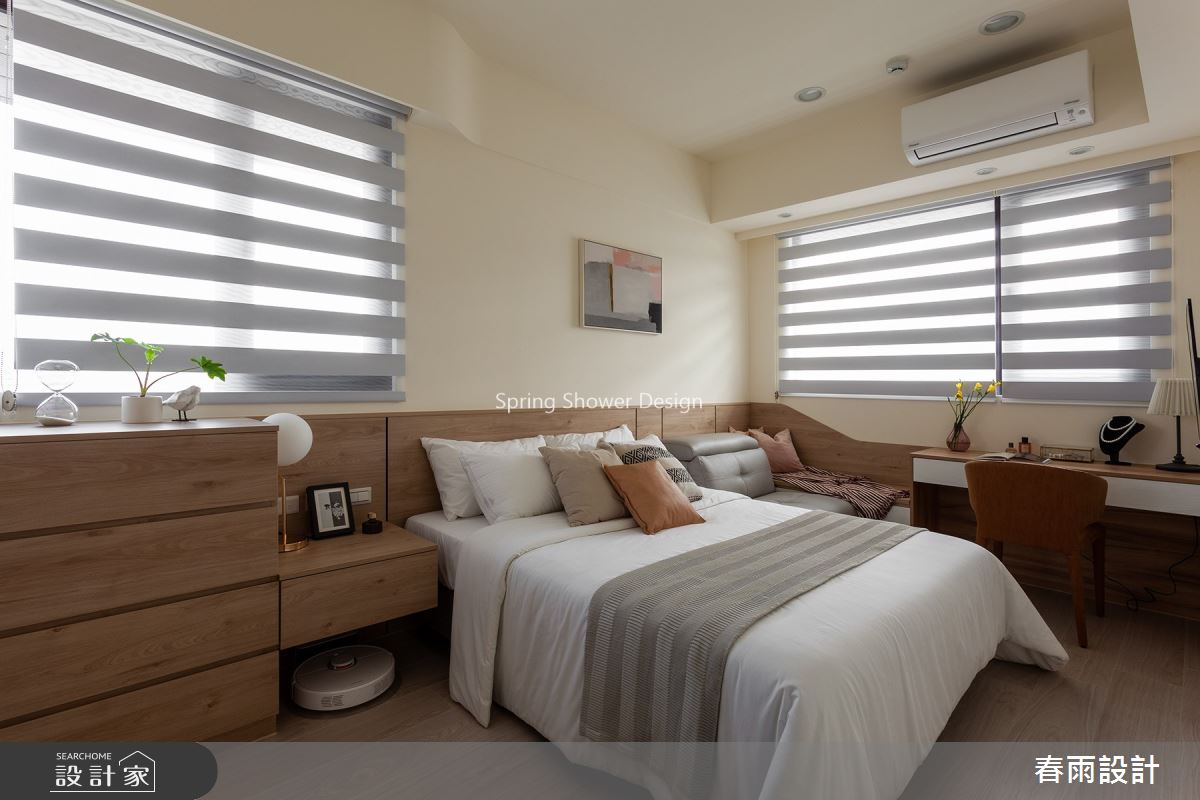 25坪預售屋＿現代風臥室案例圖片＿春雨設計＿春雨_96 翔譽愛力之25