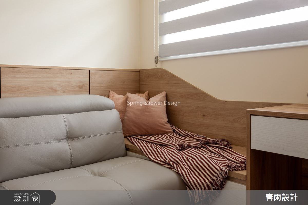 25坪預售屋＿現代風臥室臥榻案例圖片＿春雨設計＿春雨_96 翔譽愛力之27