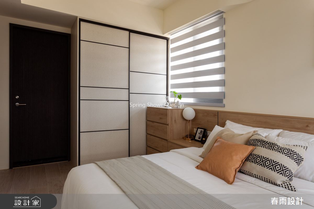 25坪預售屋＿現代風臥室案例圖片＿春雨設計＿春雨_96 翔譽愛力之23