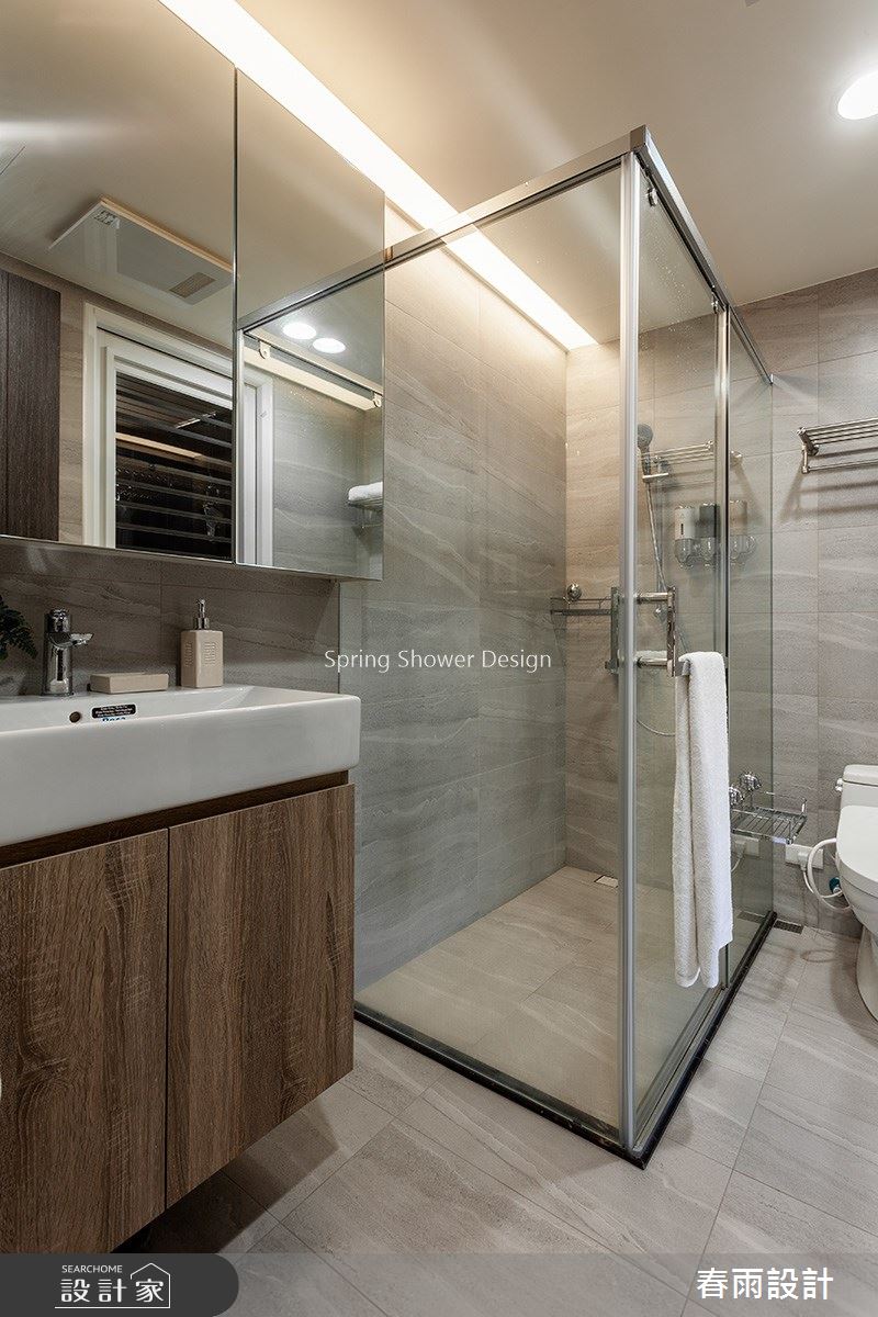 25坪預售屋＿現代風浴室案例圖片＿春雨設計＿春雨_96 翔譽愛力之29