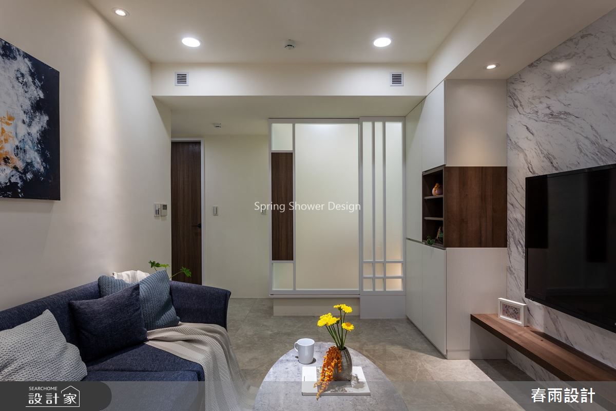 25坪老屋(16~30年)＿北歐風客廳案例圖片＿春雨設計＿春雨_97 松山路之1