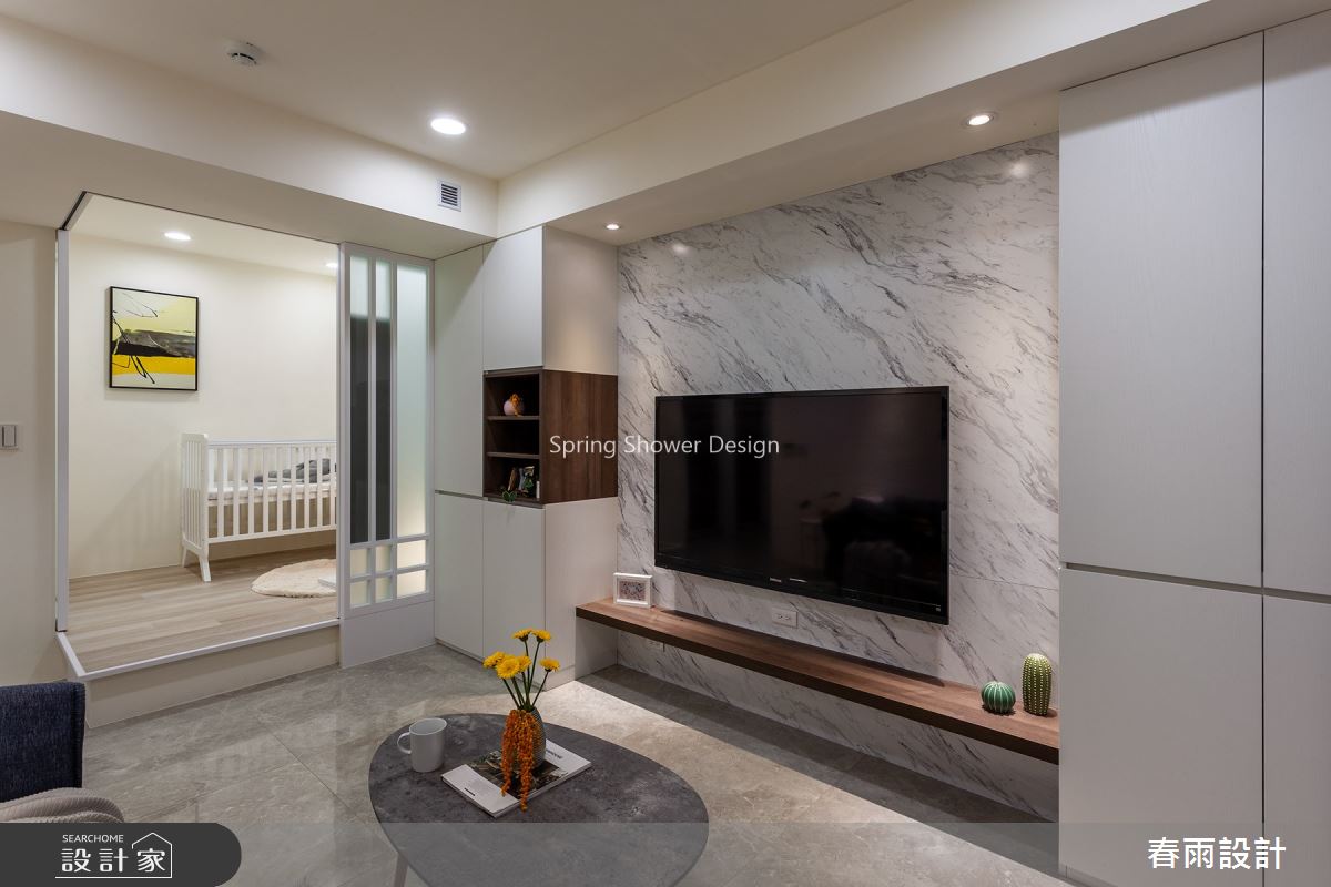 25坪老屋(16~30年)＿北歐風客廳案例圖片＿春雨設計＿春雨_97 松山路之8