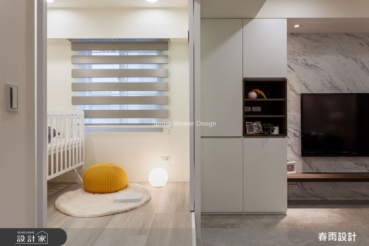 25坪老屋(16~30年)＿北歐風客廳兒童房兒童房案例圖片＿春雨設計＿春雨_97 松山路之9