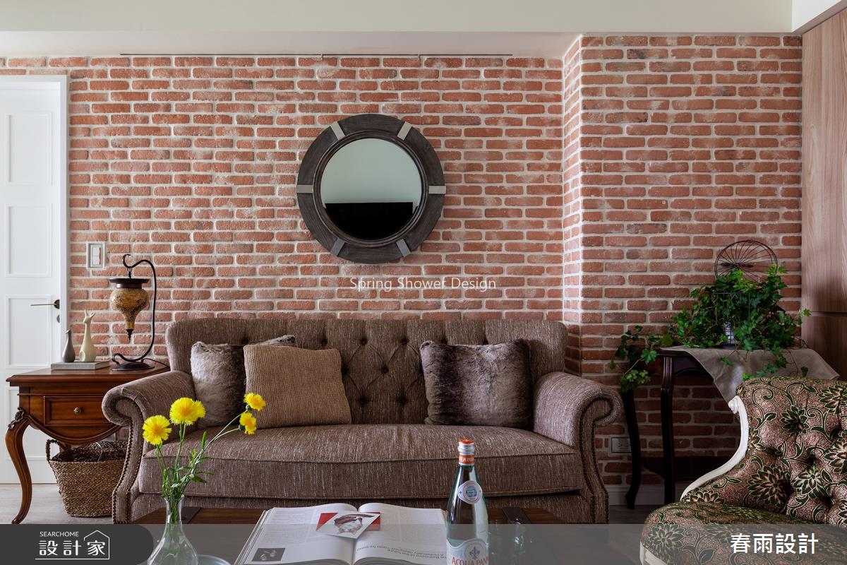 20坪預售屋＿美式風客廳案例圖片＿春雨設計＿春雨_98 台北灣江南大宅之8