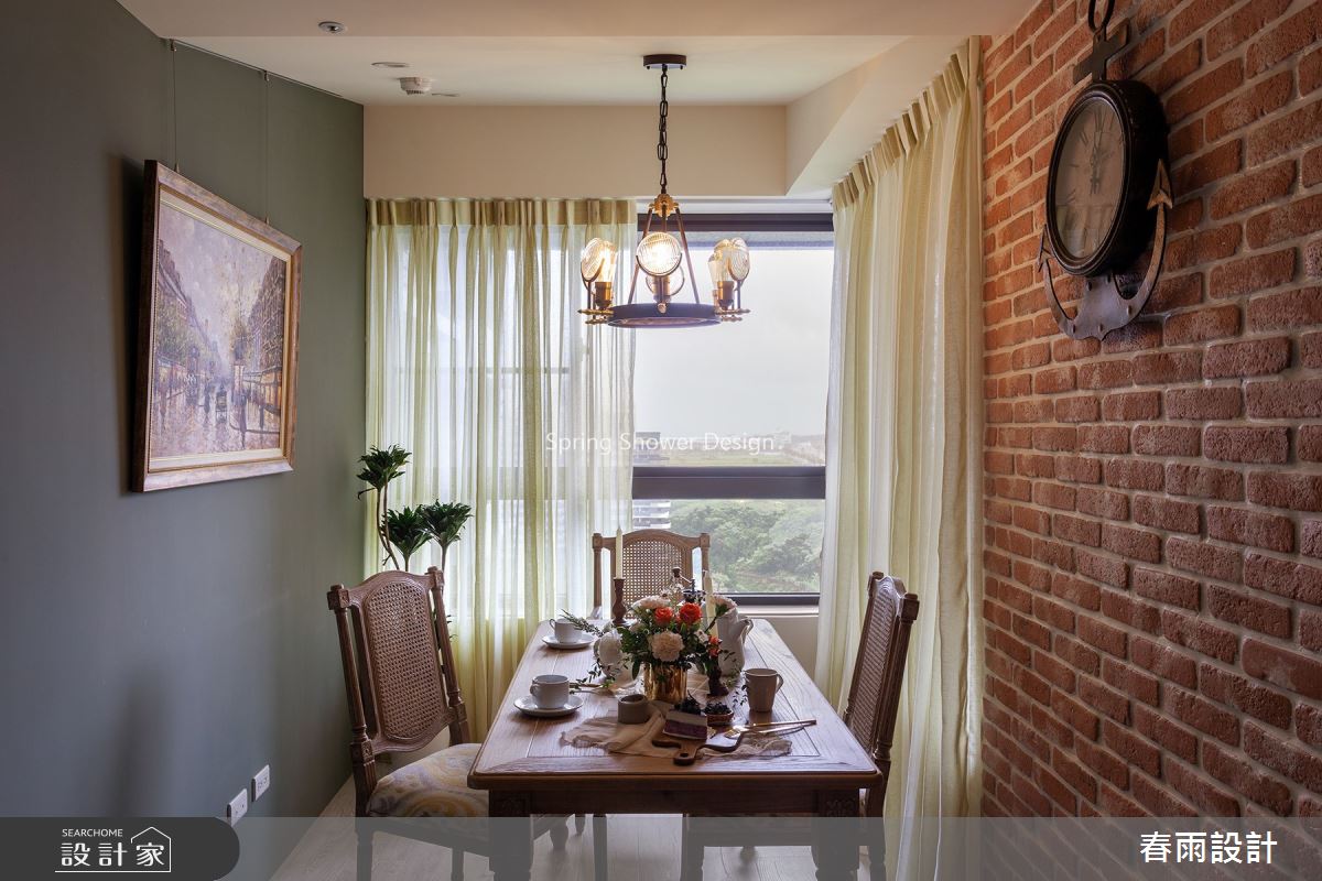 20坪預售屋＿美式風餐廳案例圖片＿春雨設計＿春雨_98 台北灣江南大宅之14