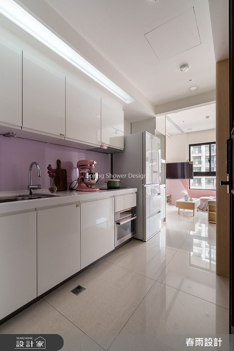 新成屋(5年以下)＿北歐風廚房案例圖片＿春雨設計＿春雨_99 中和遠雄和光之4
