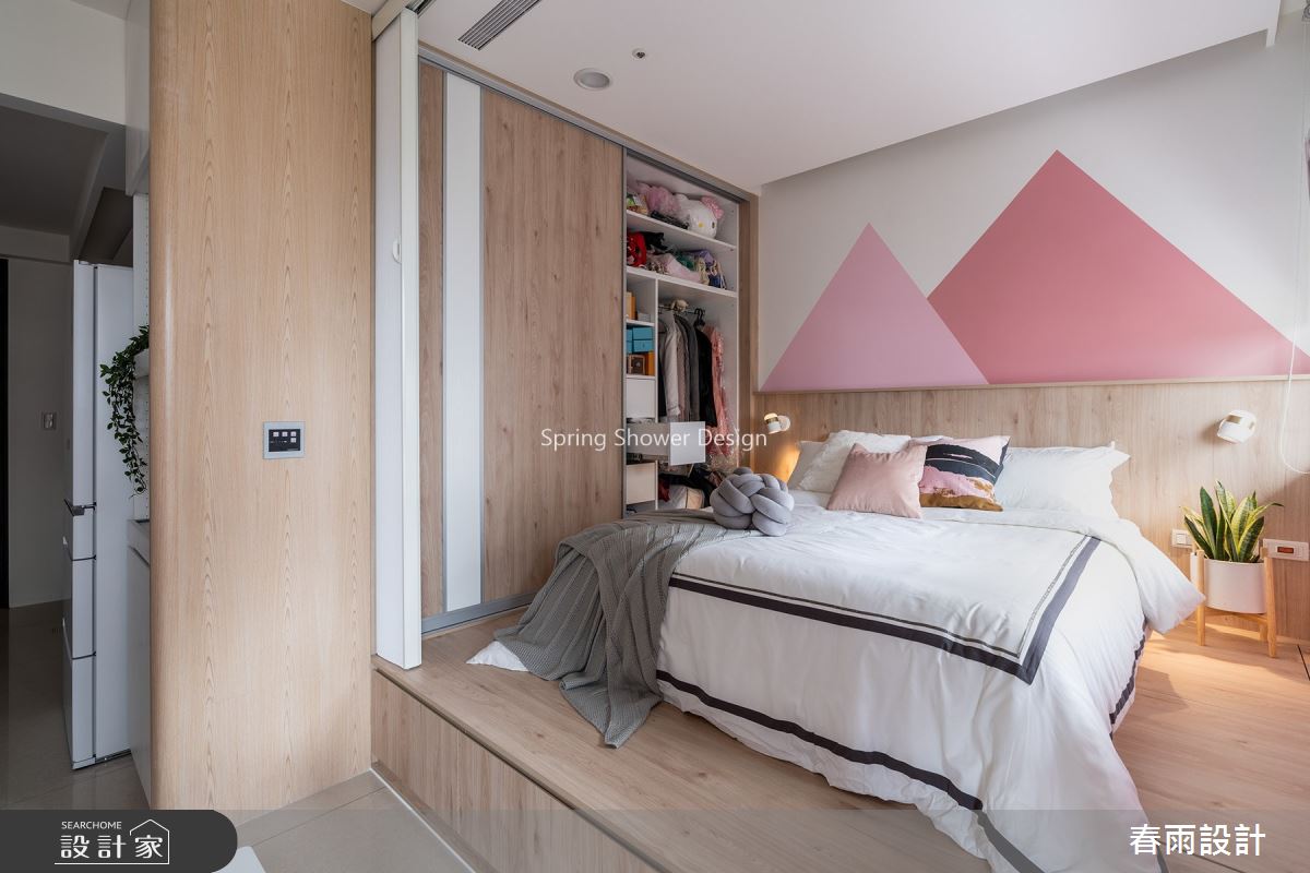新成屋(5年以下)＿北歐風臥室案例圖片＿春雨設計＿春雨_99 中和遠雄和光之20