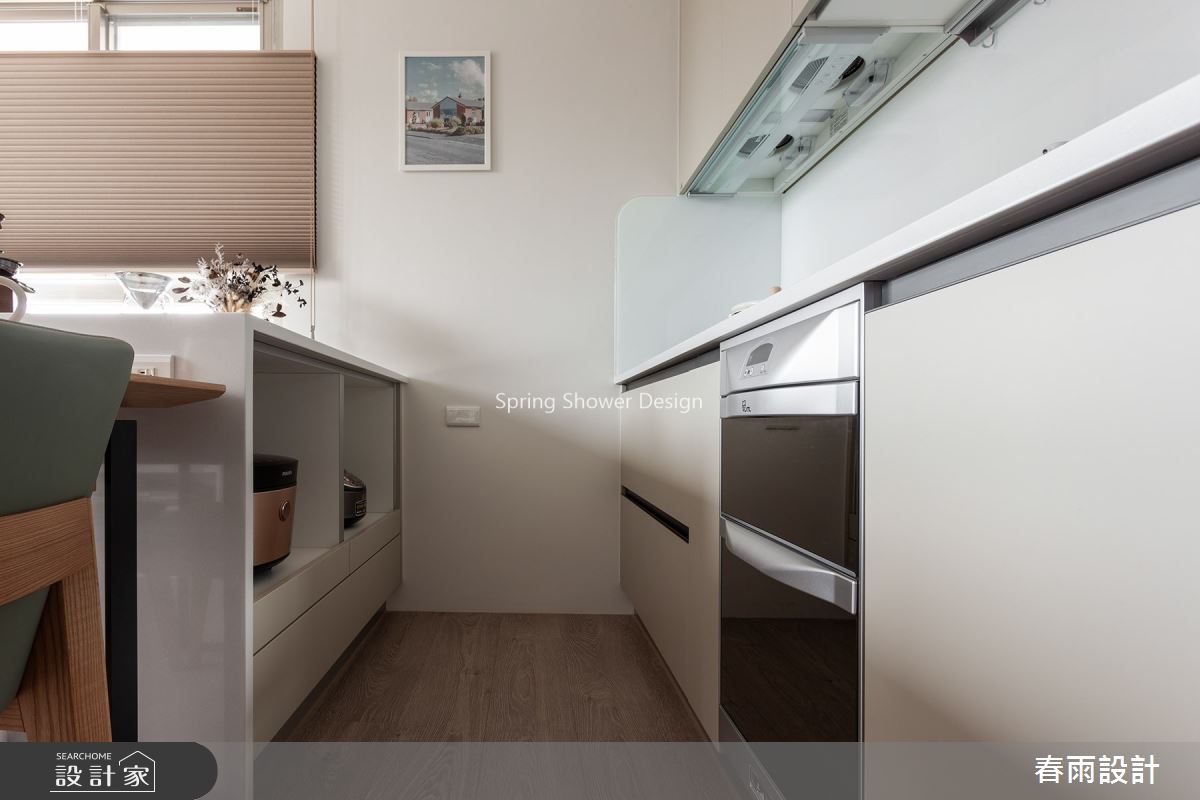 13坪老屋(16~30年)＿現代風廚房案例圖片＿春雨設計＿春雨_100 中山北路之9