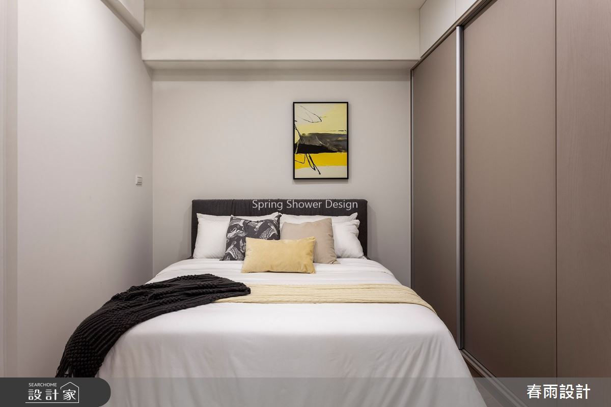 13坪老屋(16~30年)＿現代風臥室案例圖片＿春雨設計＿春雨_100 中山北路之21