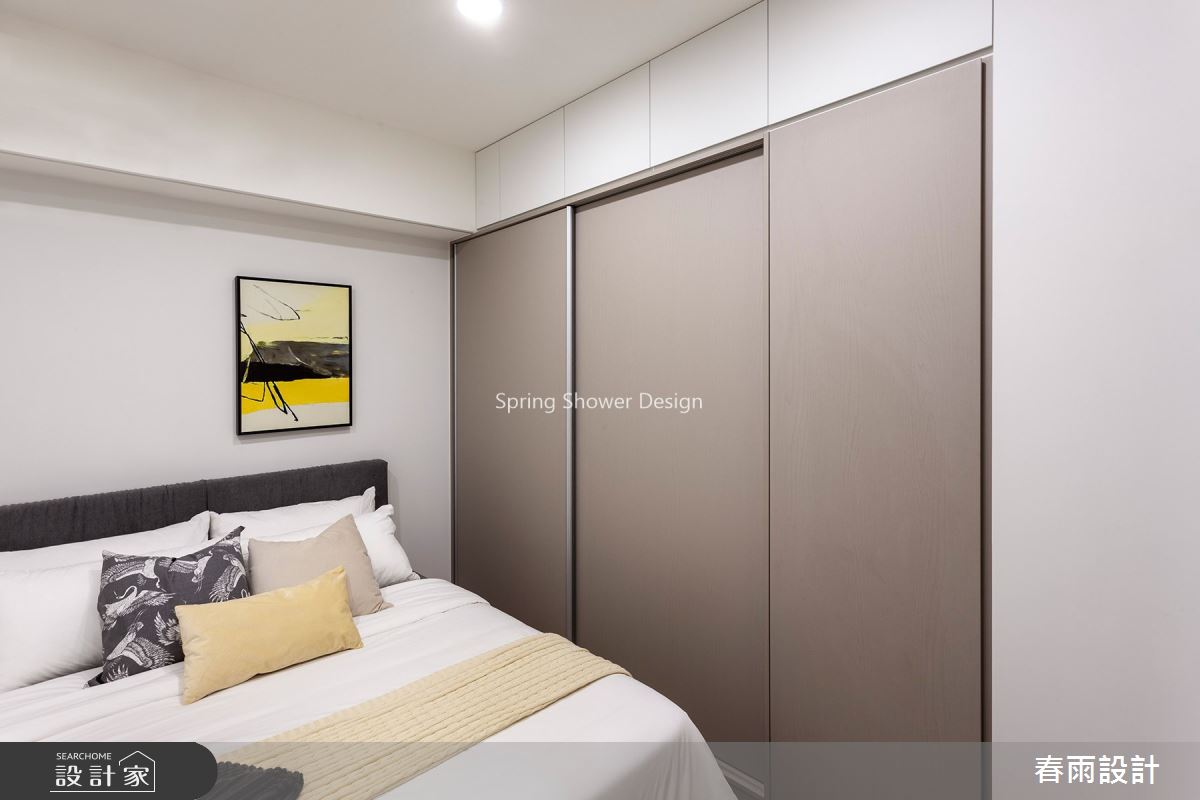 13坪老屋(16~30年)＿現代風臥室案例圖片＿春雨設計＿春雨_100 中山北路之22
