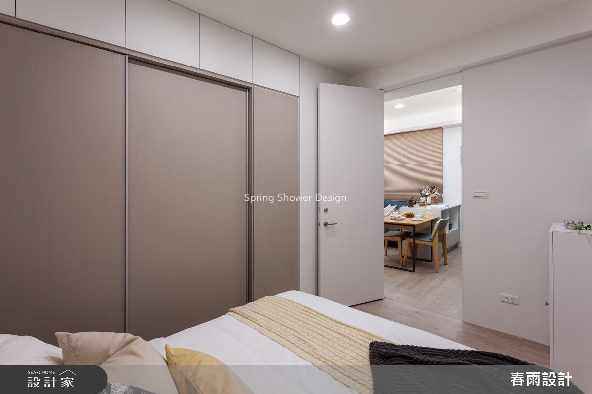 13坪老屋(16~30年)＿現代風臥室案例圖片＿春雨設計＿春雨_100 中山北路之18