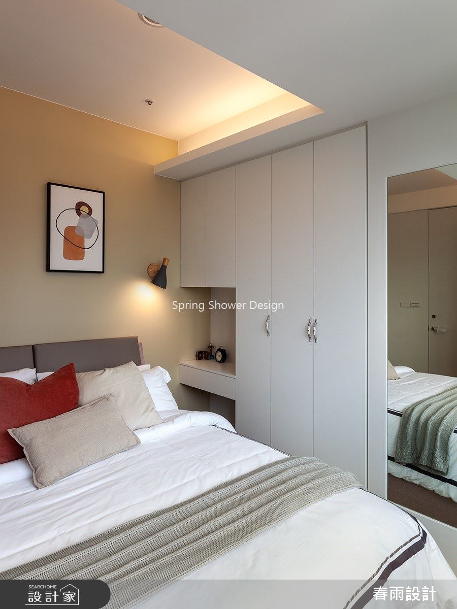 13坪老屋(16~30年)＿現代風臥室案例圖片＿春雨設計＿春雨_100 中山北路之26