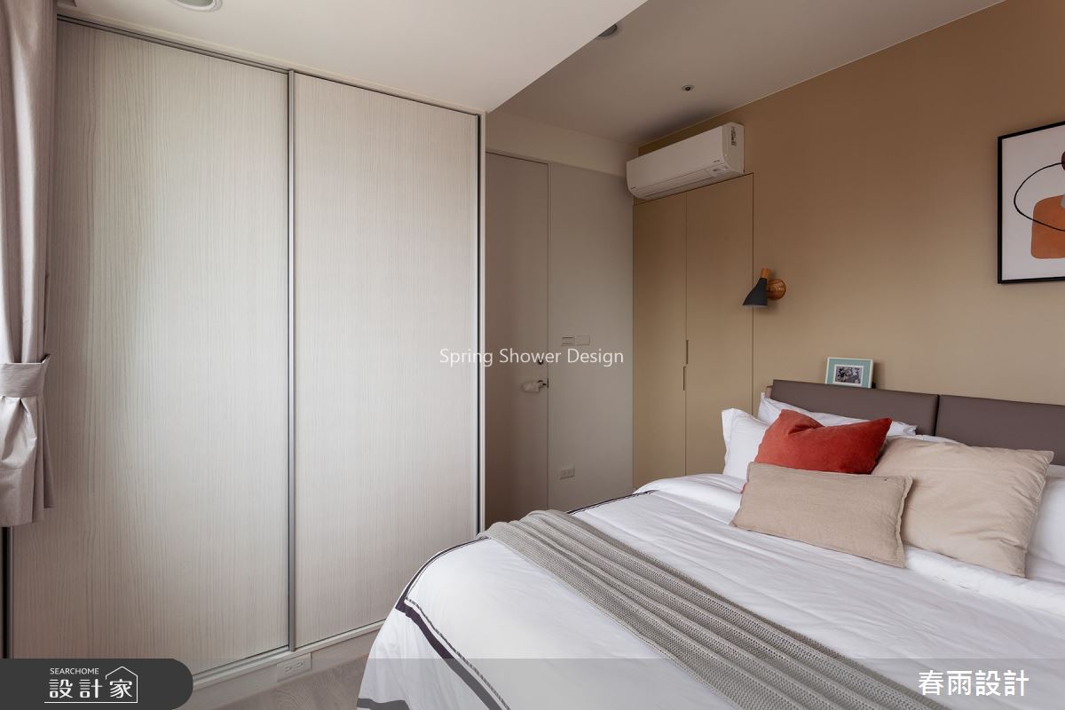 13坪老屋(16~30年)＿現代風臥室案例圖片＿春雨設計＿春雨_100 中山北路之27
