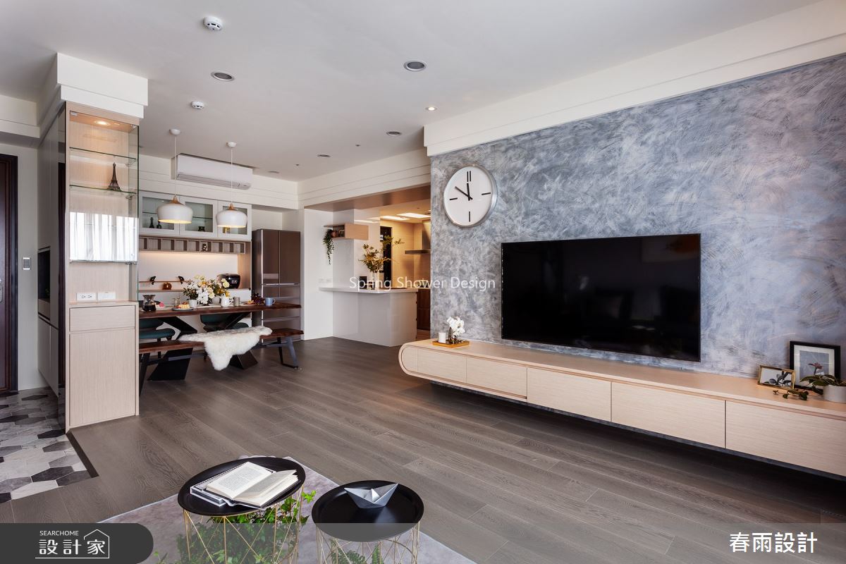 35坪新成屋(5年以下)＿北歐風客廳案例圖片＿春雨設計＿春雨_102 耕曦之6