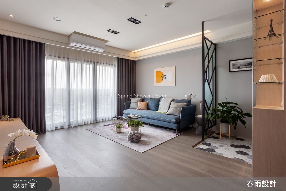 35坪新成屋(5年以下)＿北歐風客廳案例圖片＿春雨設計＿春雨_102 耕曦之3