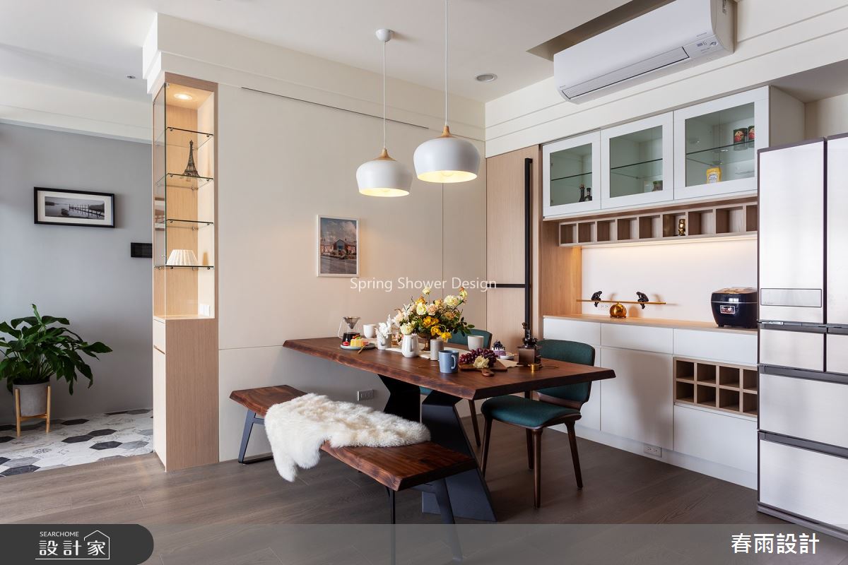 35坪新成屋(5年以下)＿北歐風餐廳案例圖片＿春雨設計＿春雨_102 耕曦之8