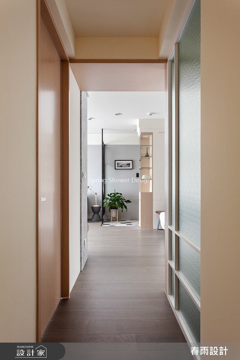 35坪新成屋(5年以下)＿北歐風走廊案例圖片＿春雨設計＿春雨_102 耕曦之12