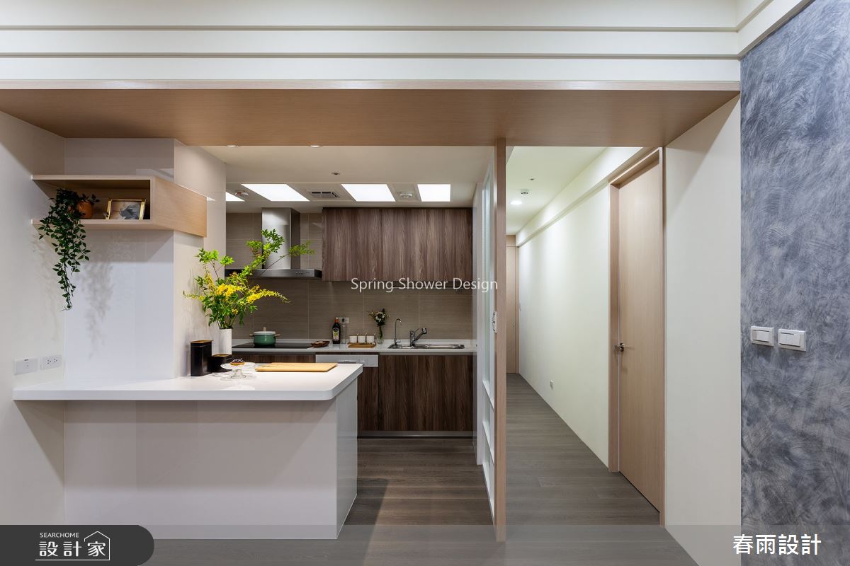 35坪新成屋(5年以下)＿北歐風廚房案例圖片＿春雨設計＿春雨_102 耕曦之10