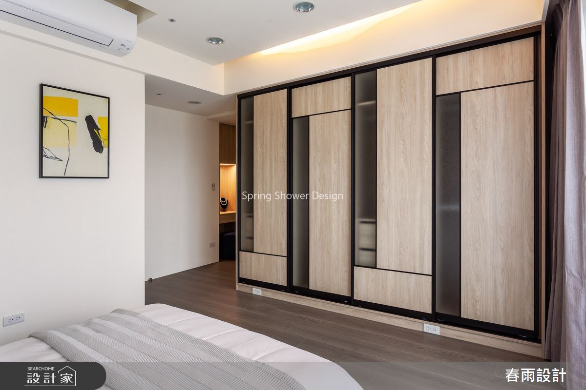 35坪新成屋(5年以下)＿北歐風臥室案例圖片＿春雨設計＿春雨_102 耕曦之16