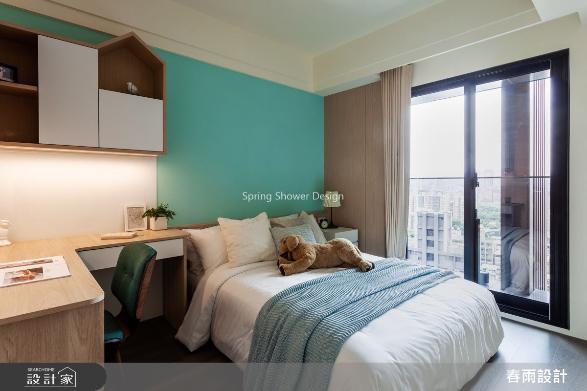 35坪新成屋(5年以下)＿北歐風臥室案例圖片＿春雨設計＿春雨_102 耕曦之19