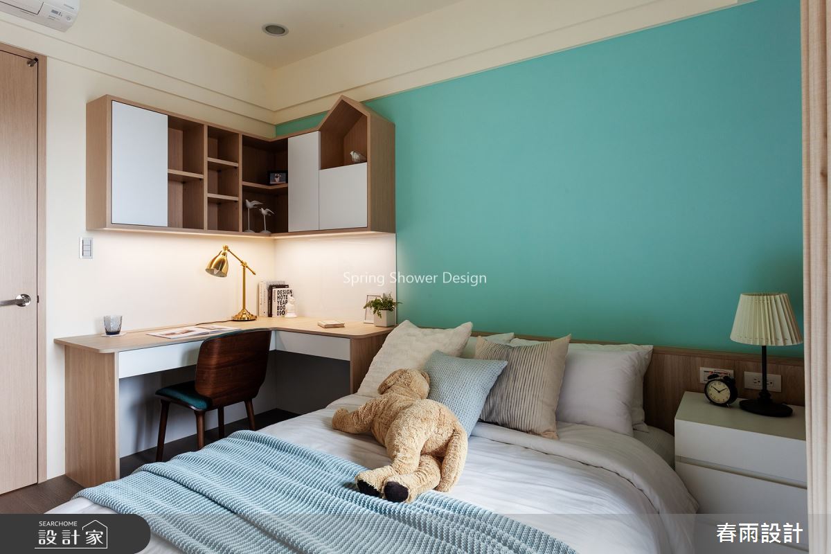 35坪新成屋(5年以下)＿北歐風臥室案例圖片＿春雨設計＿春雨_102 耕曦之20