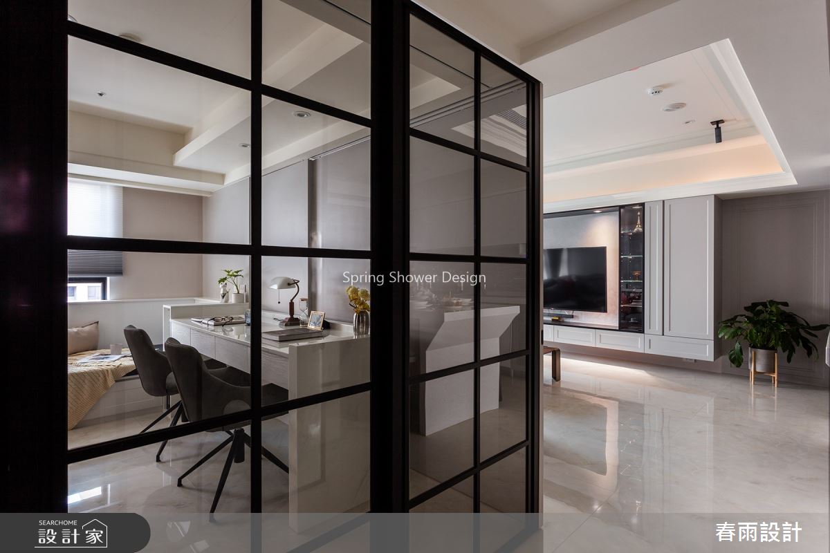 36坪預售屋＿美式風書房案例圖片＿春雨設計＿春雨_103 全坤威峰之8