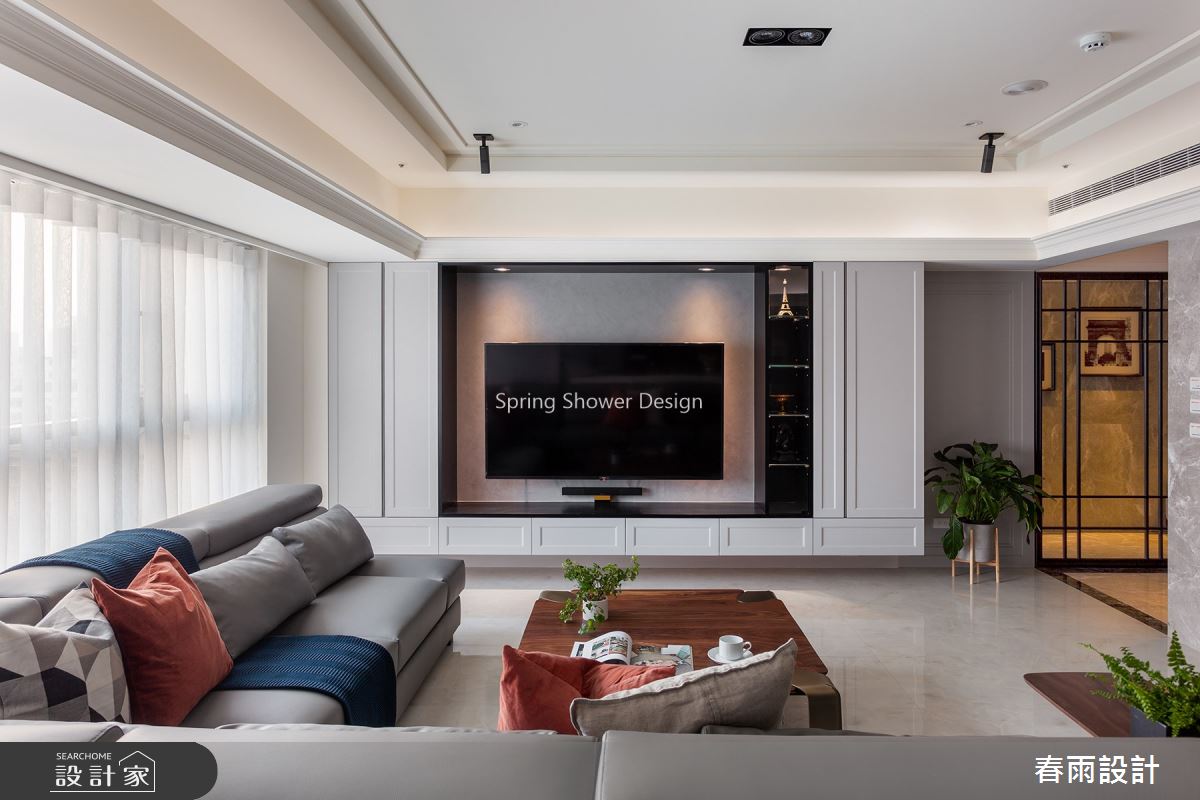 36坪預售屋＿美式風客廳案例圖片＿春雨設計＿春雨_103 全坤威峰之6