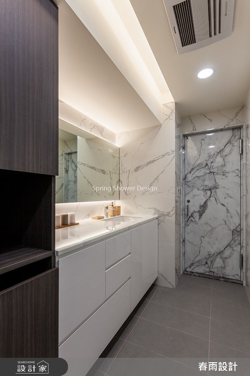 36坪預售屋＿美式風浴室案例圖片＿春雨設計＿春雨_103 全坤威峰之31