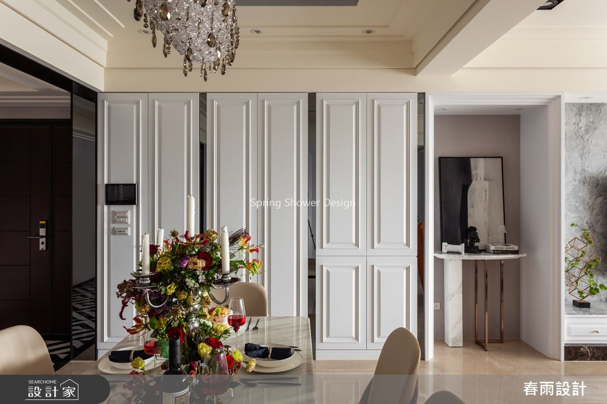 46坪預售屋＿新古典餐廳案例圖片＿春雨設計＿春雨_104 映象太和之5