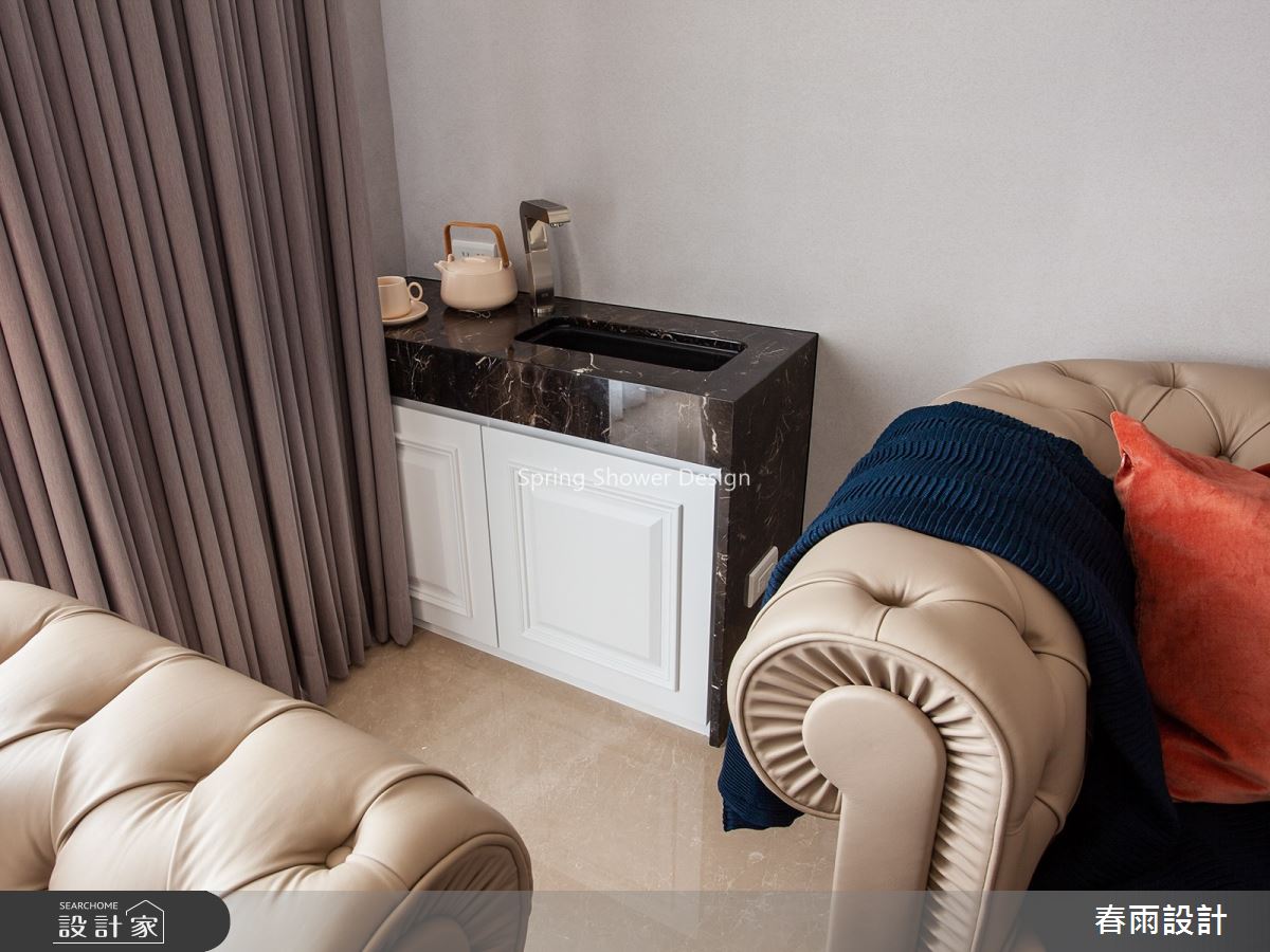 46坪預售屋＿新古典客廳案例圖片＿春雨設計＿春雨_104 映象太和之11
