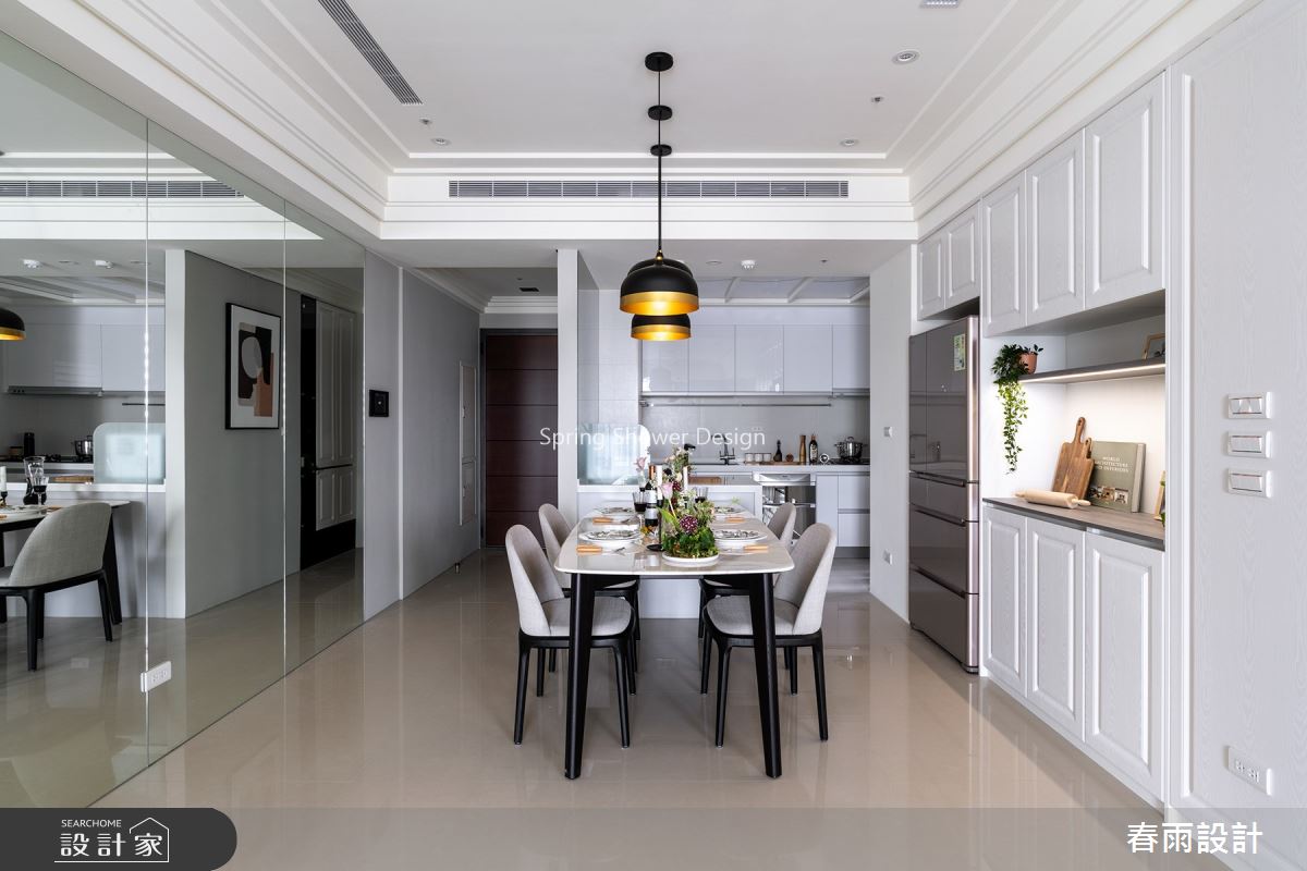 36坪新成屋(5年以下)＿現代風餐廳案例圖片＿春雨設計＿春雨_105 中壢龍騰之2
