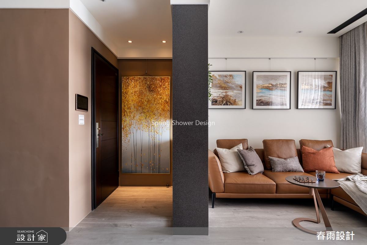 22坪預售屋＿飯店風客廳案例圖片＿春雨設計＿春雨_106 林口W one之9