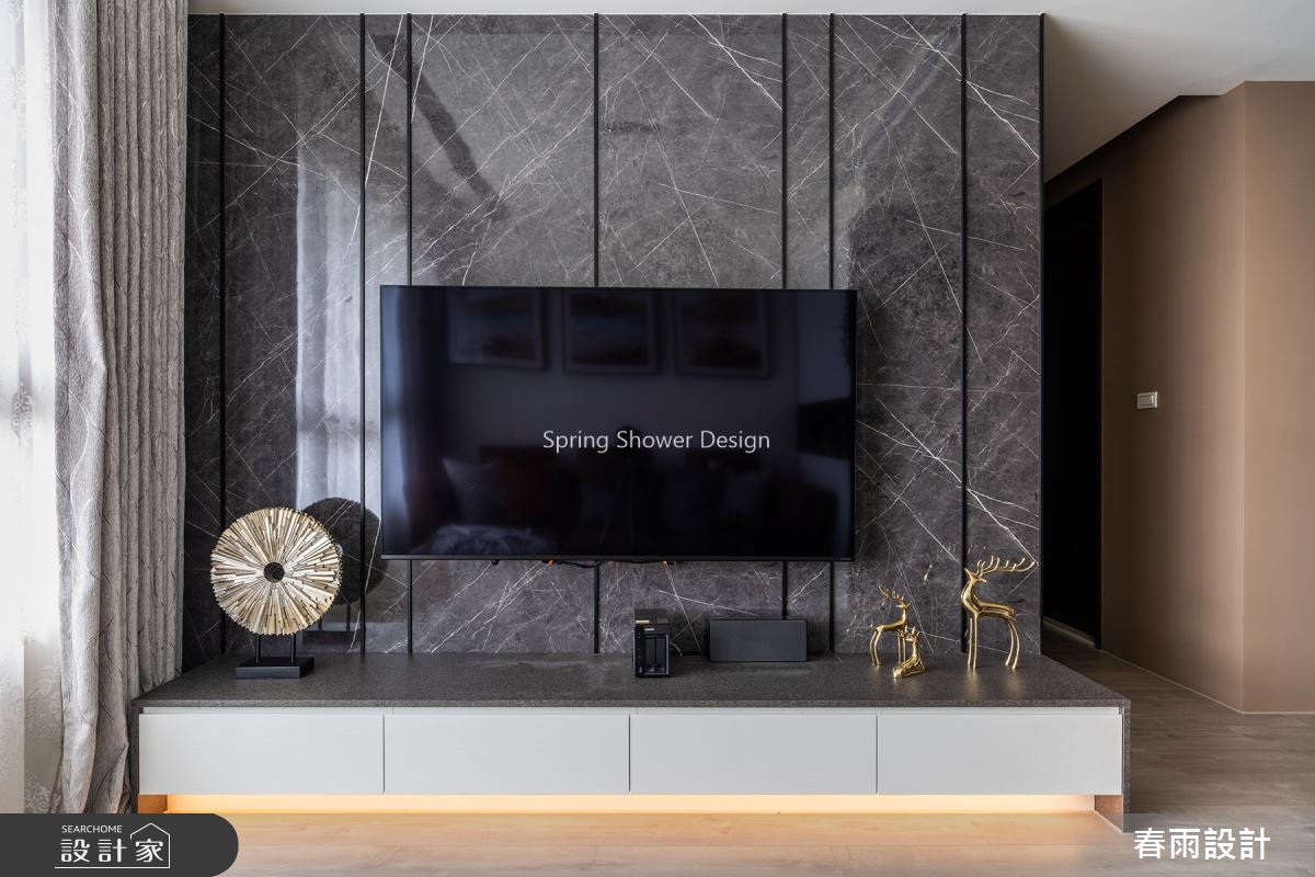 22坪預售屋＿飯店風客廳案例圖片＿春雨設計＿春雨_106 林口W one之10
