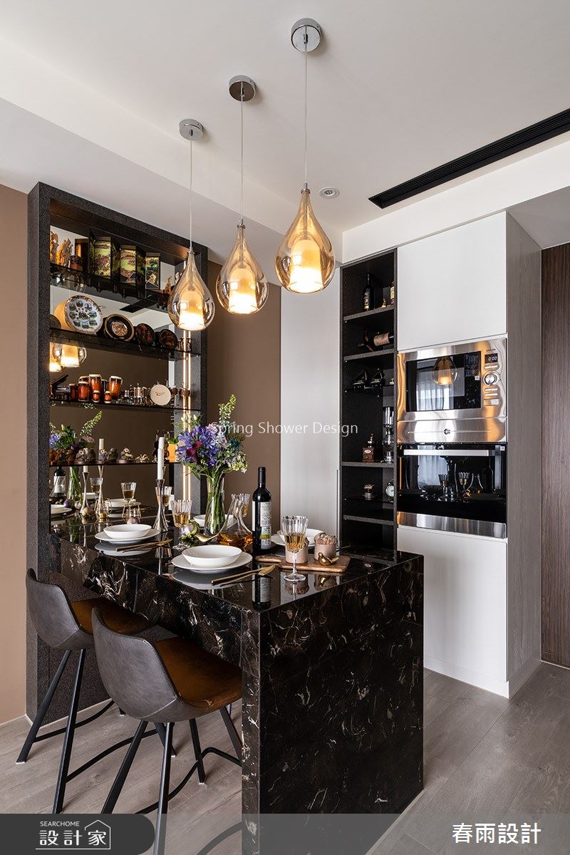 22坪預售屋＿飯店風餐廳案例圖片＿春雨設計＿春雨_106 林口W one之12