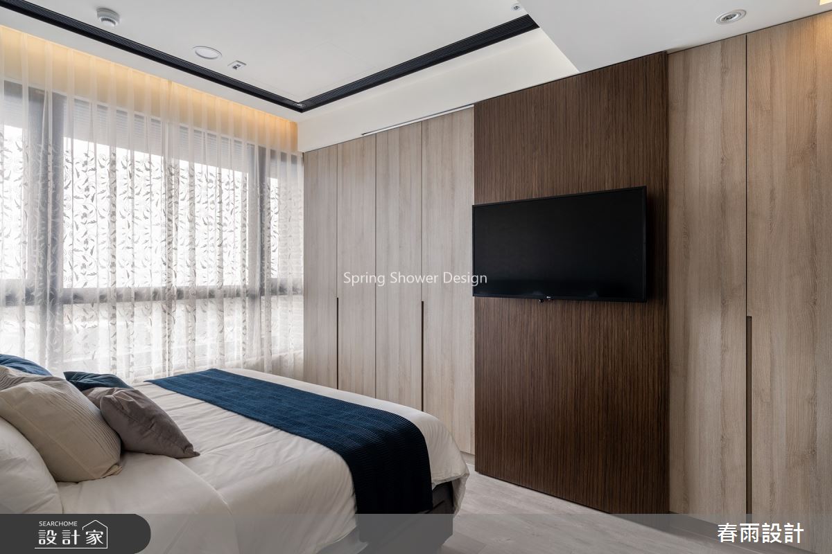 22坪預售屋＿飯店風臥室案例圖片＿春雨設計＿春雨_106 林口W one之20
