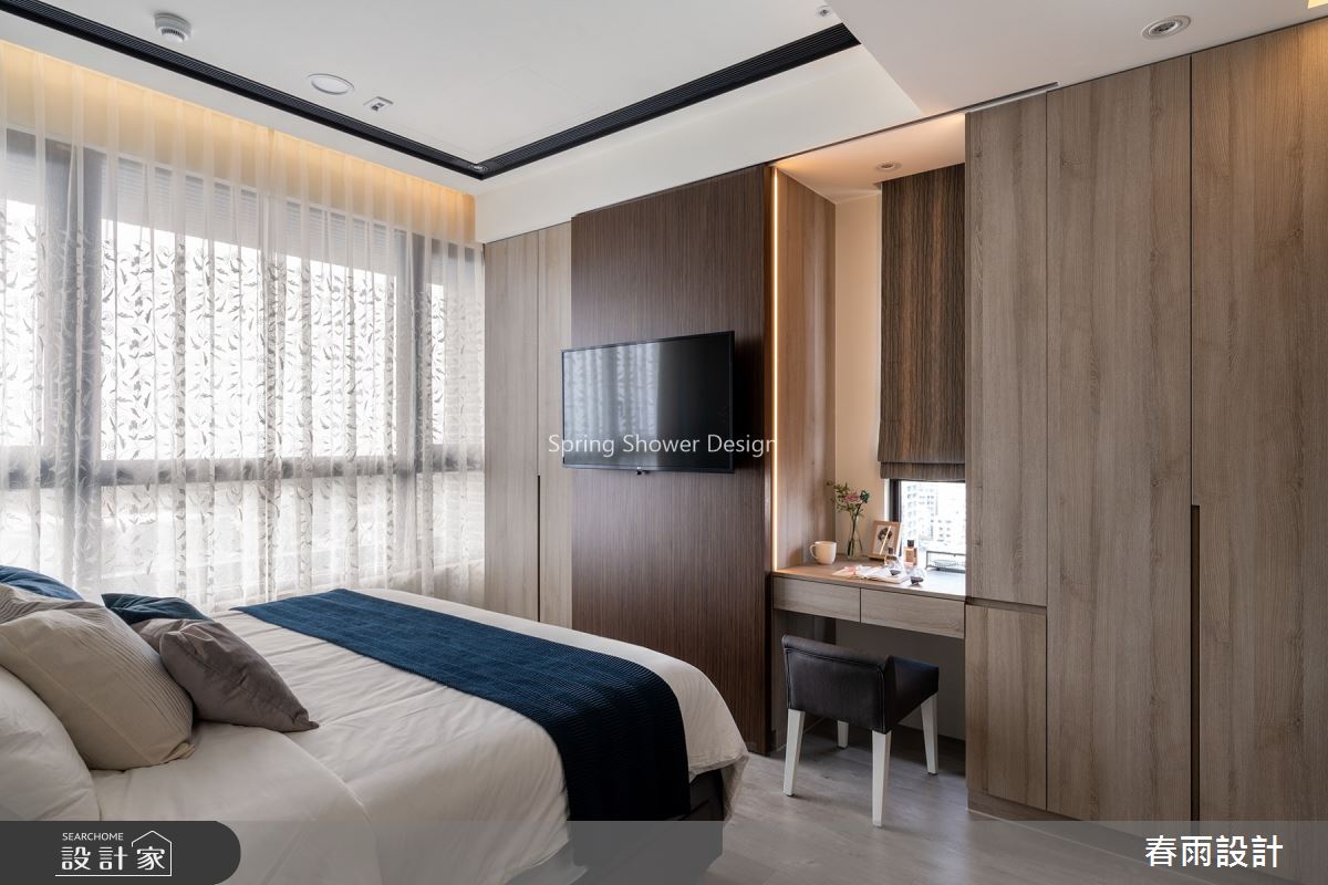 22坪預售屋＿飯店風臥室案例圖片＿春雨設計＿春雨_106 林口W one之21