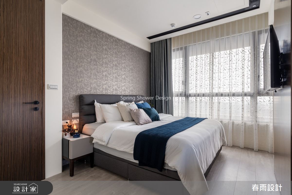 22坪預售屋＿飯店風臥室案例圖片＿春雨設計＿春雨_106 林口W one之19