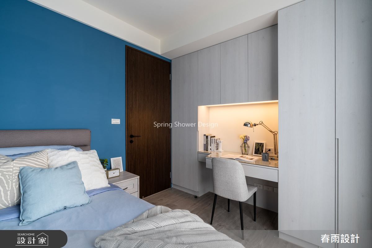 22坪預售屋＿飯店風臥室案例圖片＿春雨設計＿春雨_106 林口W one之25