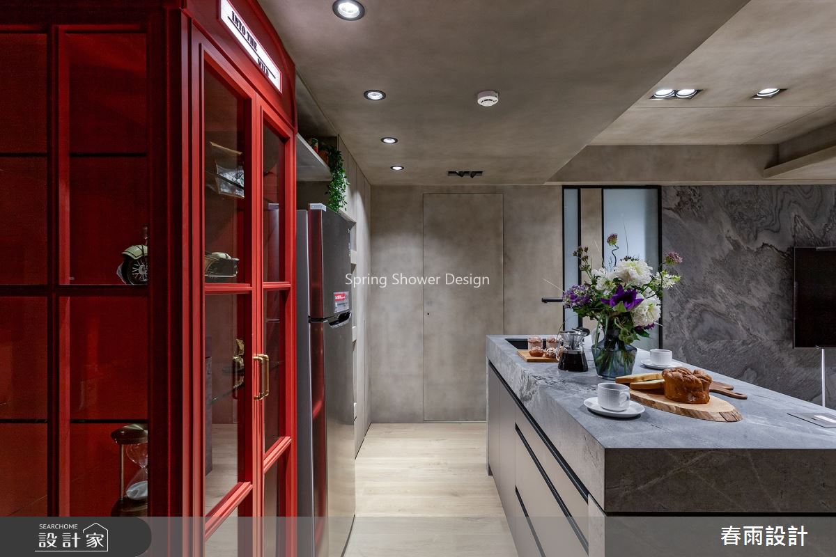 32坪老屋(16~30年)＿工業風中島案例圖片＿春雨設計＿春雨_107 羅斯福路之7