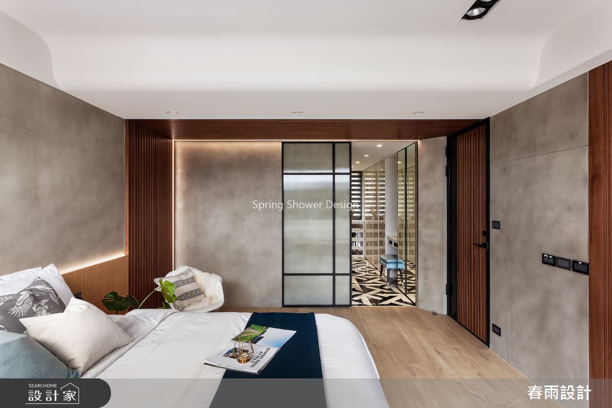 32坪老屋(16~30年)＿工業風臥室案例圖片＿春雨設計＿春雨_107 羅斯福路之22